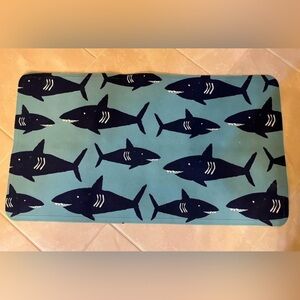 Shark bath mat